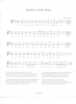 Ballad of Salty Brine