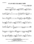 I Can See Clearly Now: Trombone