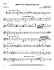 Grown-Up Christmas List: Violin 2
