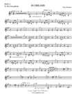 In Dreams: Part 4 Eb Alto Sax mini preview