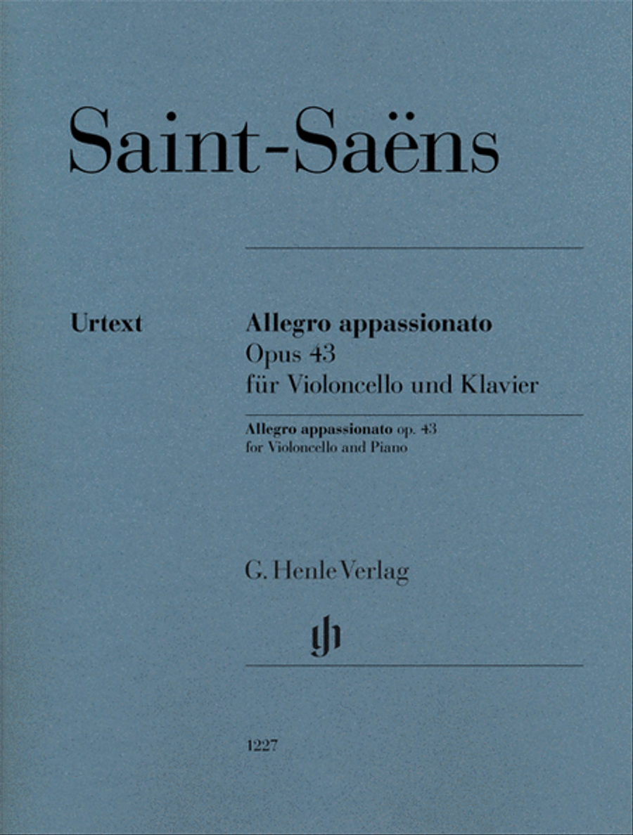 Allegro Appassionato Op. 43 Piano Accompaniment scores gallery preview page 1