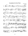 Incantation for Solo Flute