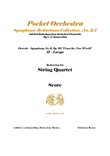 Dvorak - Largo from Symphony No. 9, Op. 95 - Arrangement for String Quartet (SCORE AND PARTS)