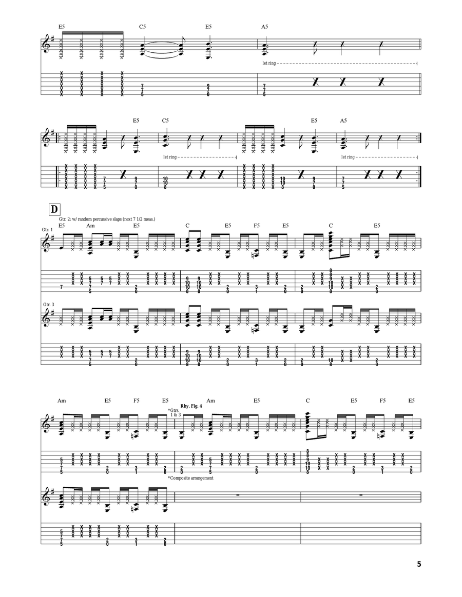 Orion Orion Acoustic Guitar scores gallery preview page 5