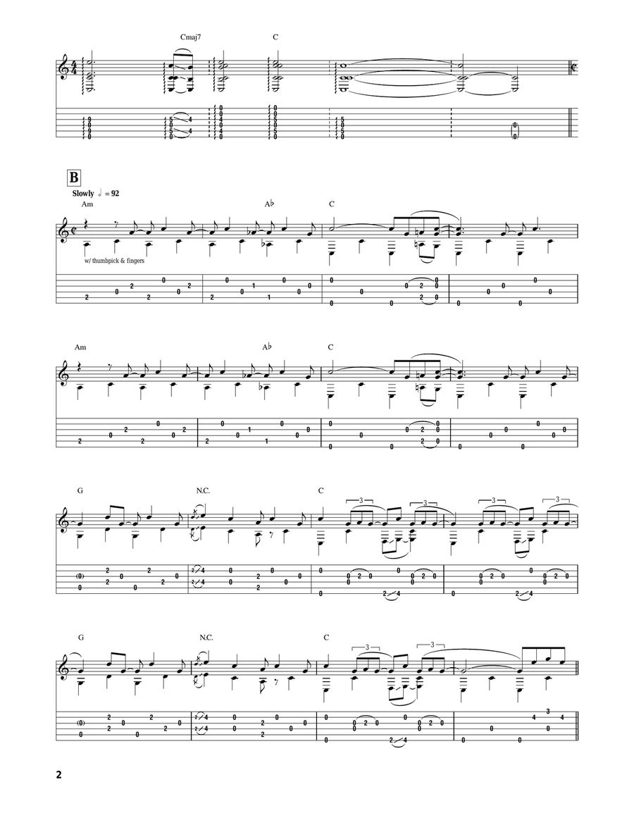 Sunflower River Blues Sunflower River Blues Acoustic Guitar scores gallery preview page 2