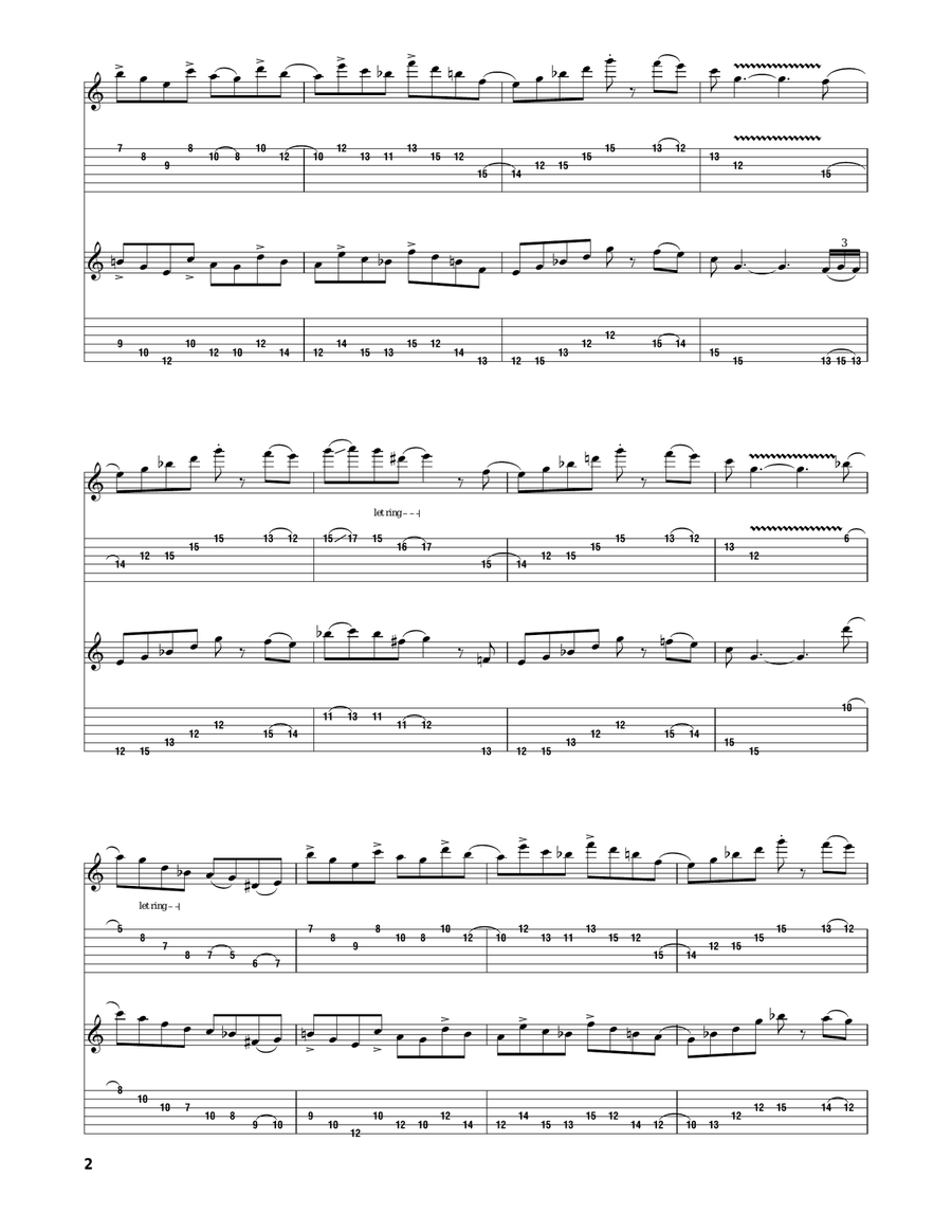 Long Distance Runaround Long Distance Runaround Acoustic Guitar scores gallery preview page 2