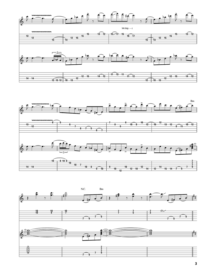 Long Distance Runaround Long Distance Runaround Acoustic Guitar scores gallery preview page 3