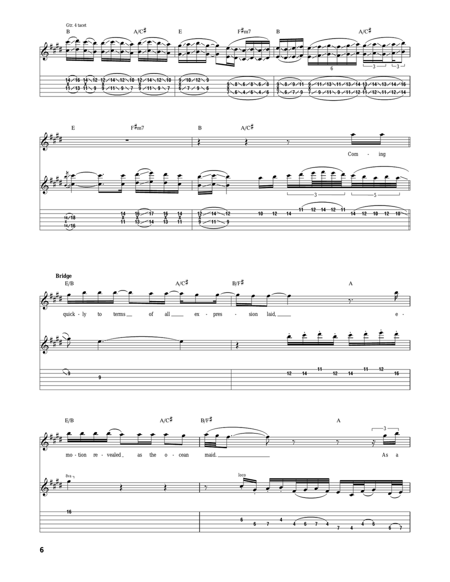 And You And I And You And I Acoustic Guitar scores gallery preview page 6