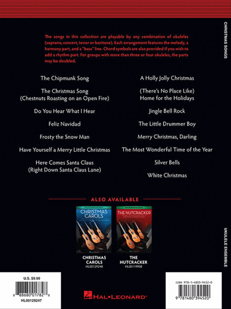 Christmas Songs Ukulele scores gallery preview page 2