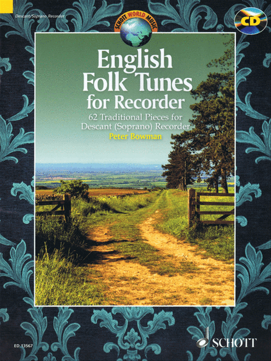 English Folk Tunes for Recorder Recorder scores gallery preview page 1