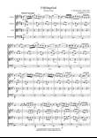 Fruhlingslied, Lieder ohne Worte Op. 62, Spring Song for string quartet