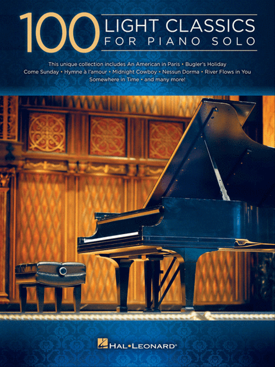 100 Light Classics for Piano Solo Piano Solo scores gallery preview page 1