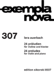 24 Preludes for Violin and Piano