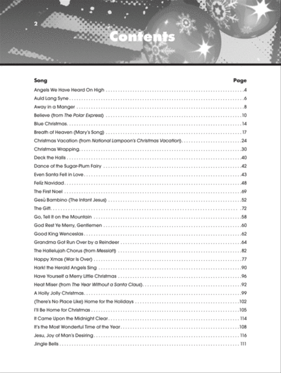 The Giant Book of Christmas Sheet Music Piano, Vocal, Guitar scores gallery preview page 3