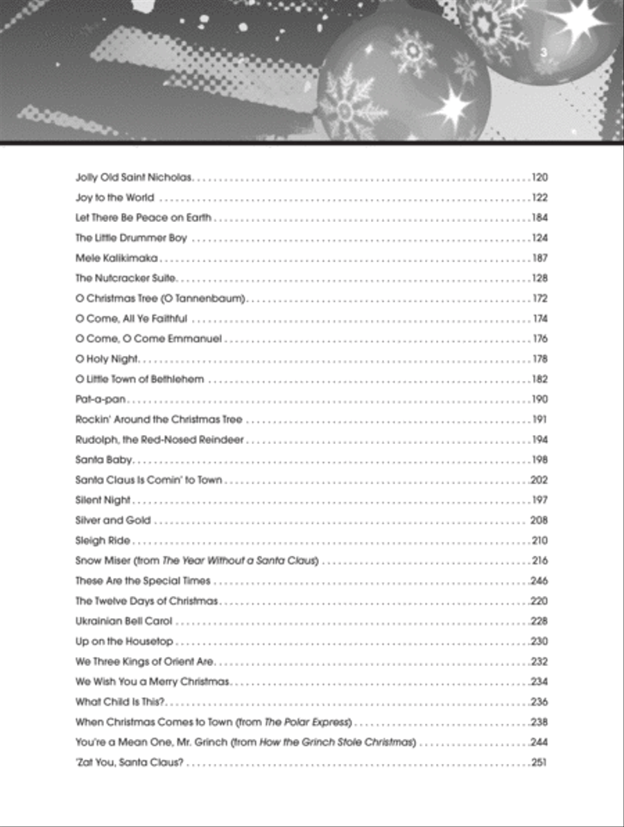 The Giant Book of Christmas Sheet Music Piano, Vocal, Guitar scores gallery preview page 4