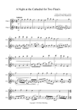 A Night at the Cathedral for Two Flute's