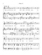 Psalm 121 (medium low voice) Low Voice scores gallery preview page 3