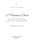 12 Christmas Duets for Trumpets