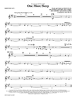 One More Sleep - Baritone Sax
