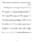 For Church Orchestra O Worship the King Timpani 2