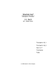 Bach - Wachet Auf (