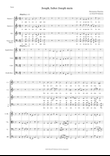 Josef, lieber Josef mein for choir and low instruments