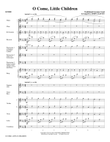 O Come, Little Children - Full Score