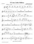 O Come, Little Children - Flute 1 & 2