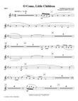 O Come, Little Children - Oboe