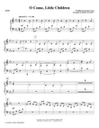 O Come, Little Children - Harp