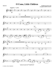 O Come, Little Children - Violin 2