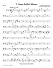 O Come, Little Children - Cello
