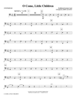 O Come, Little Children - Contrabass