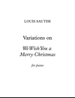 Variations on We Wish You a Merry Christmas