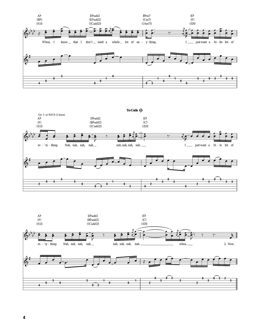 Little Bit Of Everything Little Bit Of Everything Acoustic Guitar scores gallery preview page 4