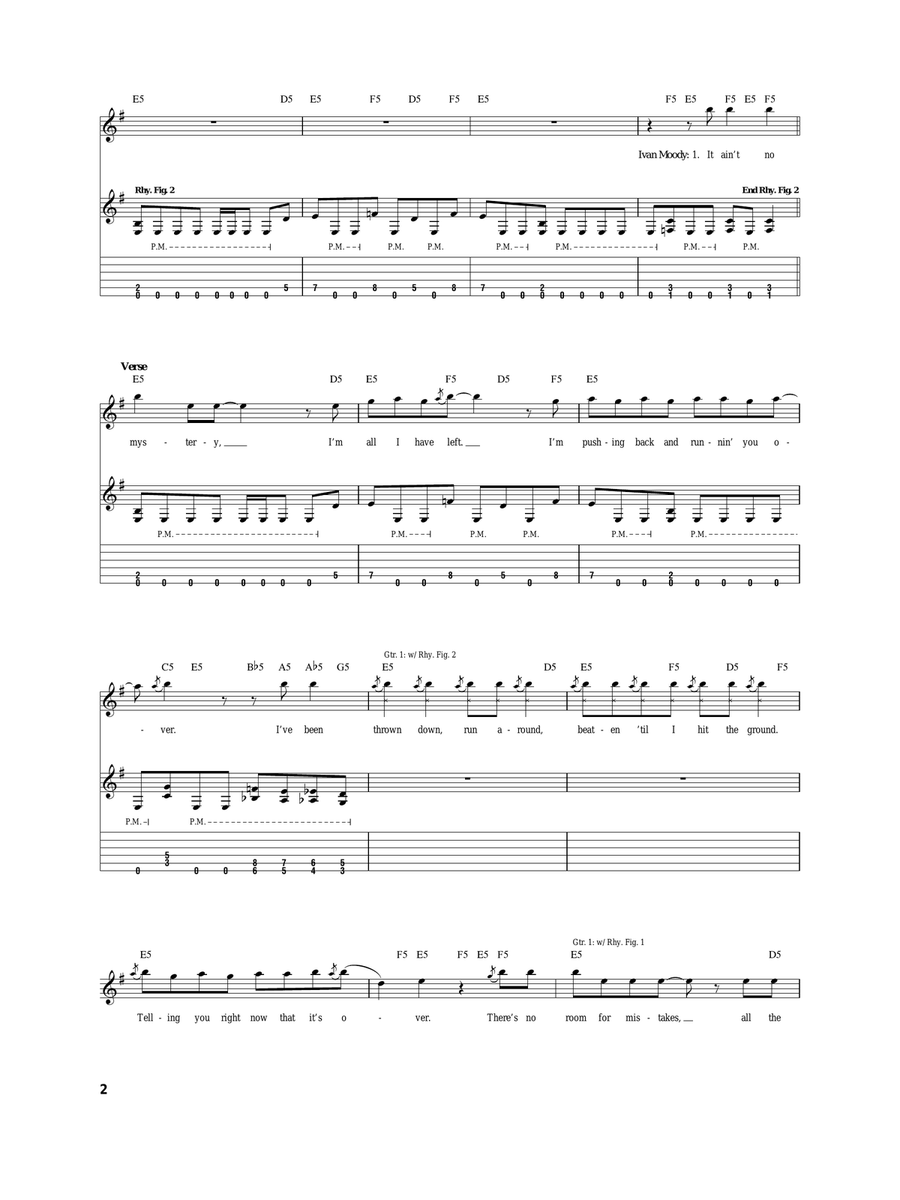Lift Me Up Lift Me Up Acoustic Guitar scores gallery preview page 2