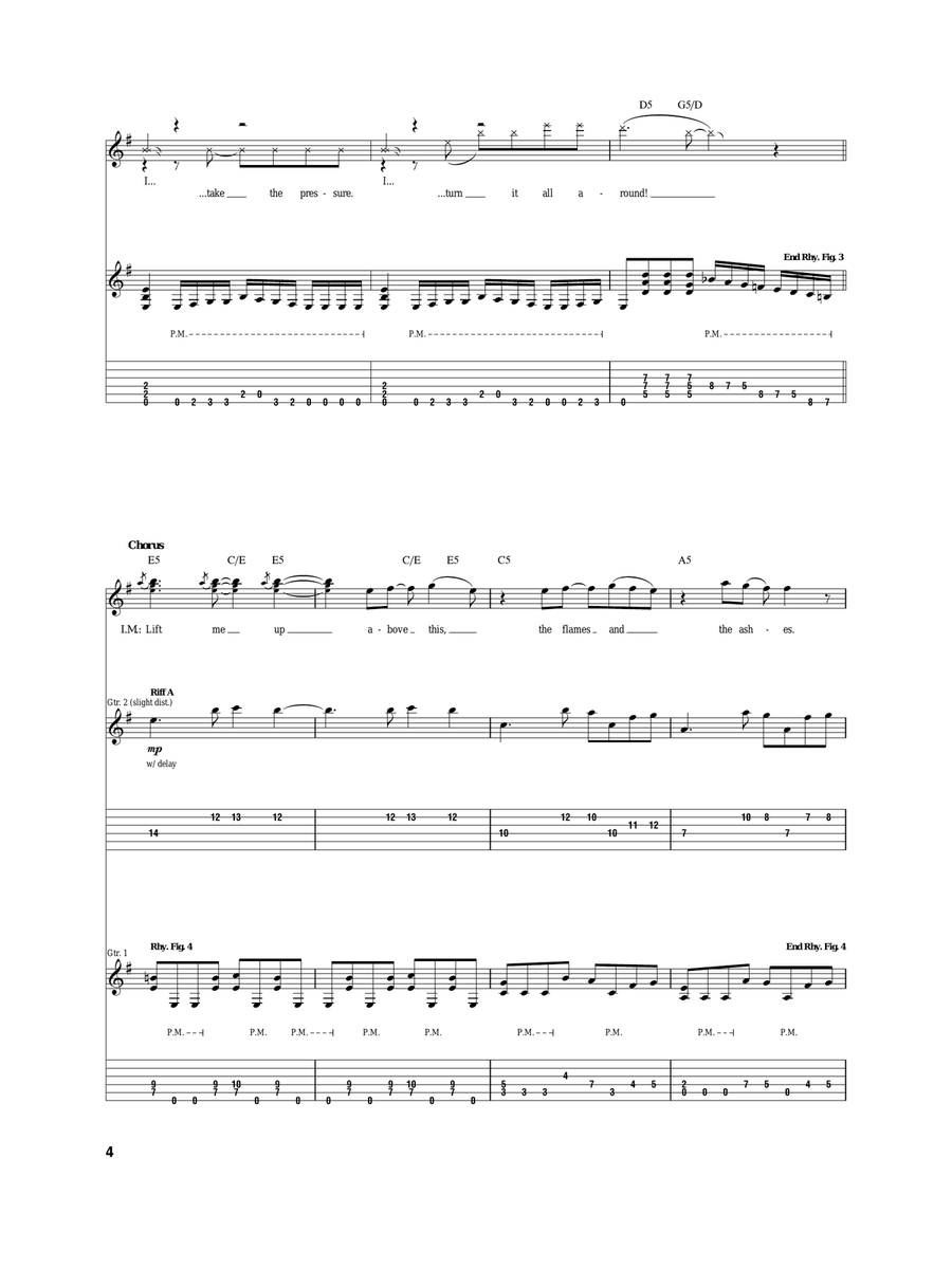 Lift Me Up Lift Me Up Acoustic Guitar scores gallery preview page 4