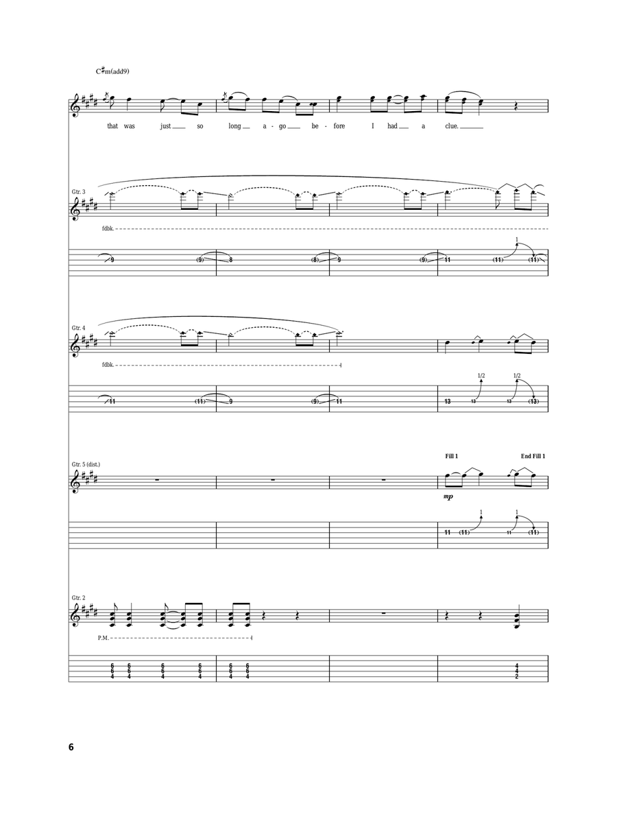 Battle Born Battle Born Acoustic Guitar scores gallery preview page 6