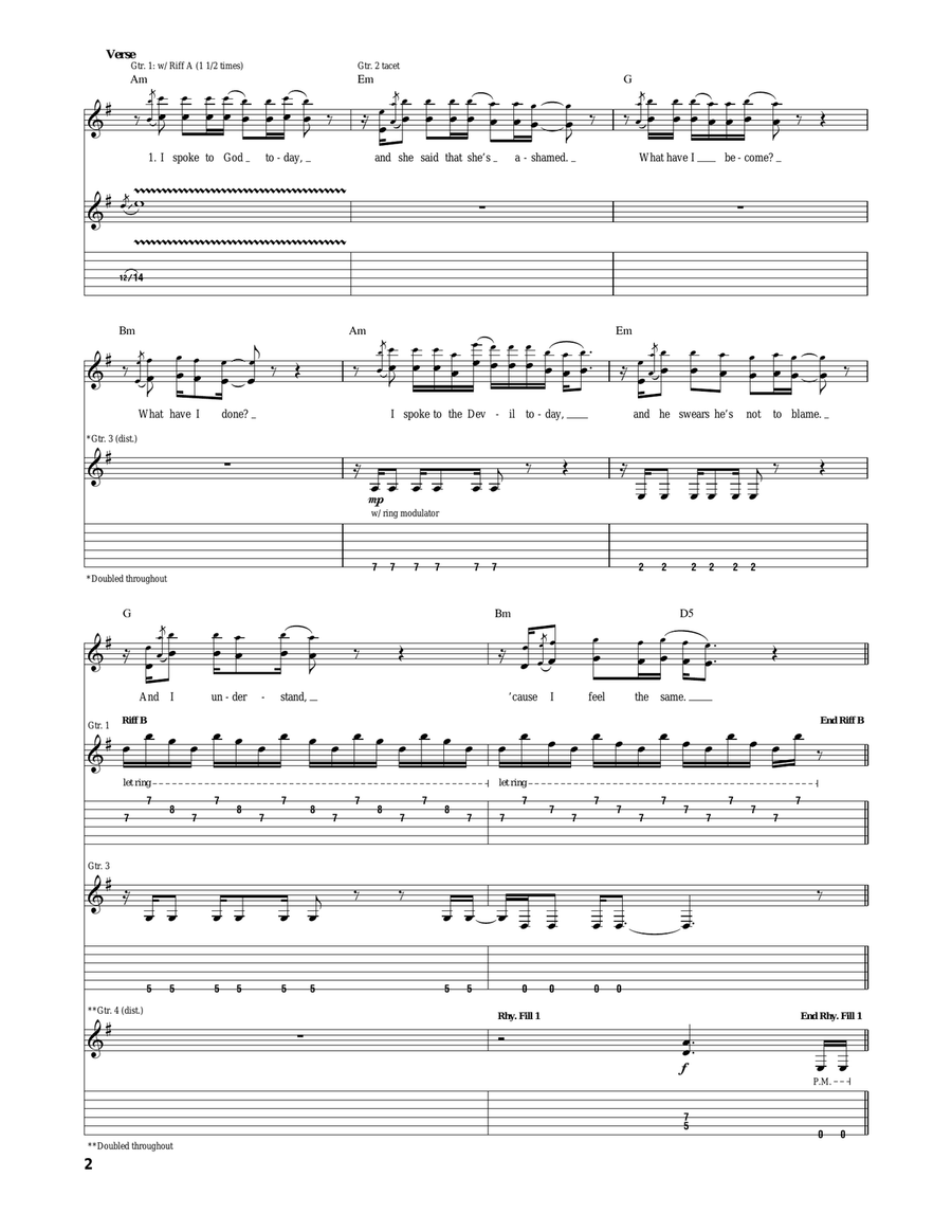 Wrong Side Of Heaven Wrong Side Of Heaven Acoustic Guitar scores gallery preview page 2