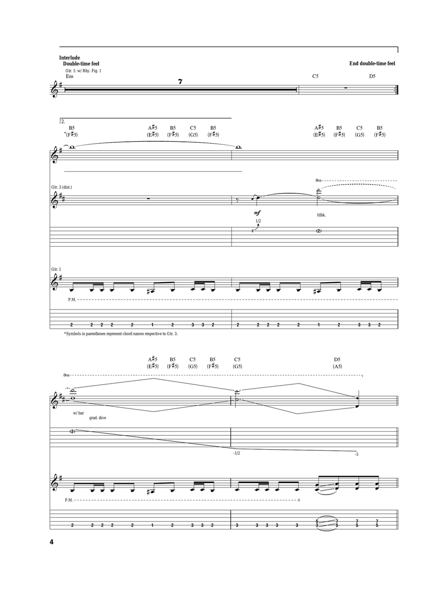 Here To Die Here To Die Acoustic Guitar scores gallery preview page 4