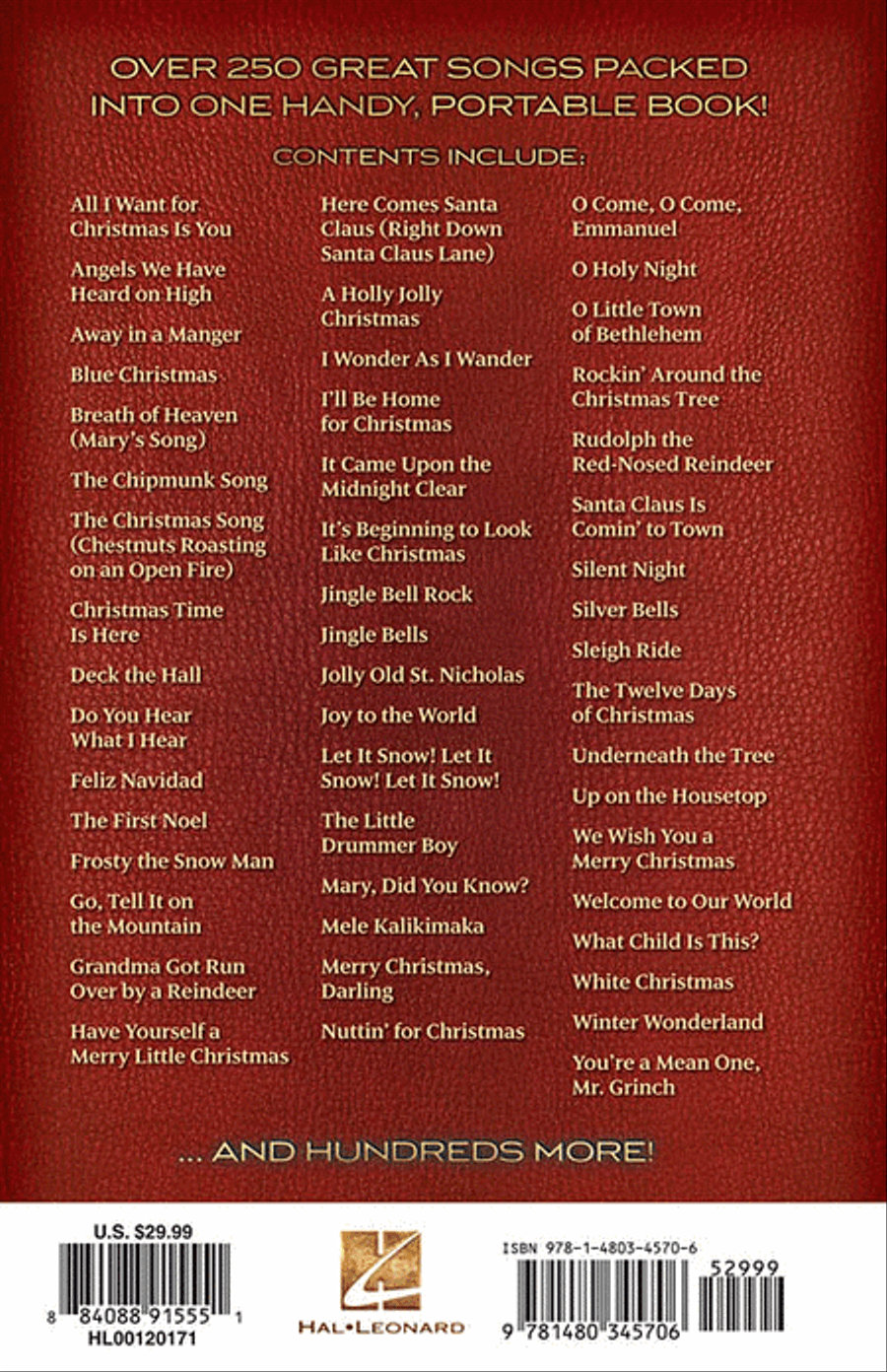 Christmas Ukulele Fake Book Piano scores gallery preview page 2