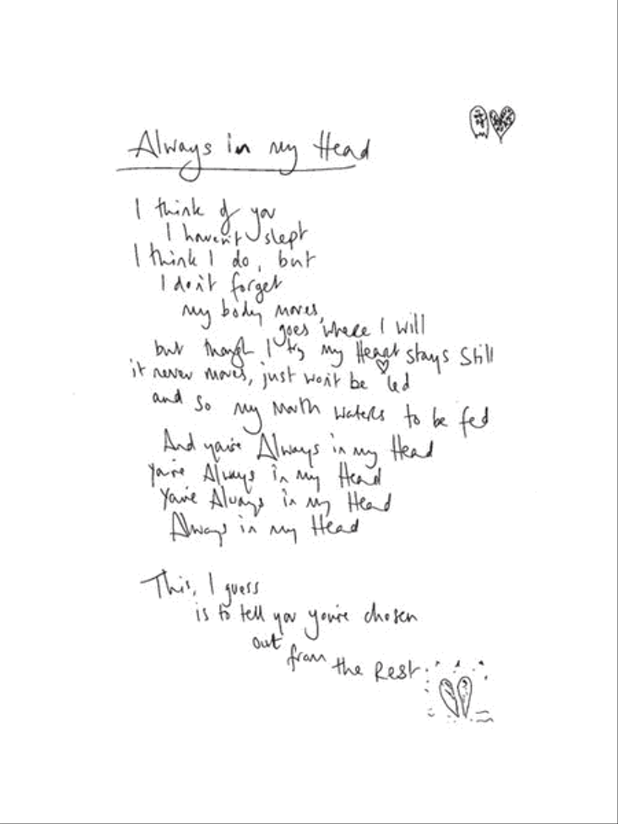Coldplay – Ghost Stories Piano, Vocal, Guitar scores gallery preview page 3