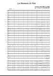 Les murmures du vent (Whispering Wind), transcription for symphonic orchestra - score