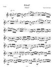 Rikud! (violin solo part)