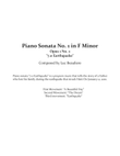 Piano Sonata No. 1 in F minor, Op. 1 No. 2 