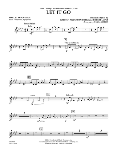 Let It Go - Mallet Percussion