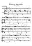 Poldini Poupee valsante (Dancing doll), for Violin & Piano, VN004