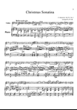 Reinecke Christmas Sonatina, for Violin & Piano, VN102