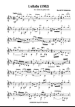 Lullaby for solo guitar mini preview