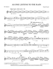 As One Listens to the Rain - Bb Clarinet 1 mini preview